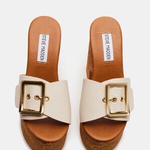 Steve Madden Breeze Bone platform sandals